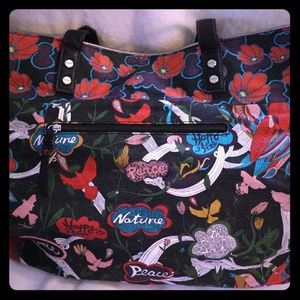 Sakroots River Peace Large Canvas Tote